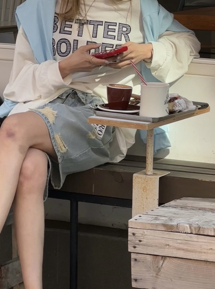 ZEROZERO韓國東大門代購女士新品休閑時尚熱賣26春夏短褲復古ZEROZERO短褲