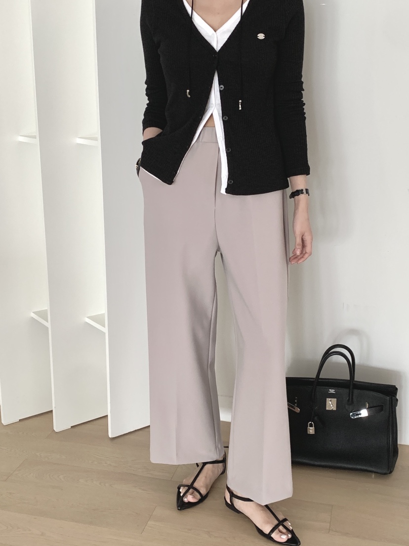 DAVICHI/D.SECOND韓國東大門直郵女裝新款26春夏休閑褲DAVICHI/D.SECOND休閑褲