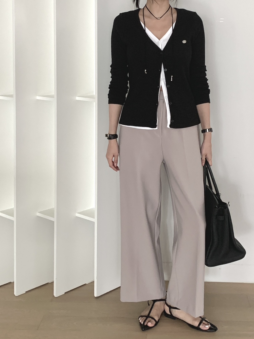 DAVICHI/D.SECOND韓國東大門直郵女裝新款26春夏休閑褲DAVICHI/D.SECOND休閑褲