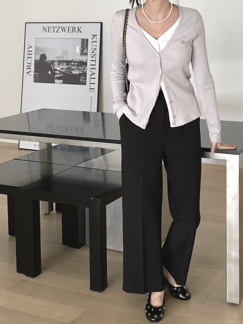 DAVICHI/D.SECOND韓國東大門直郵女裝新款26春夏休閑褲DAVICHI/D.SECOND休閑褲