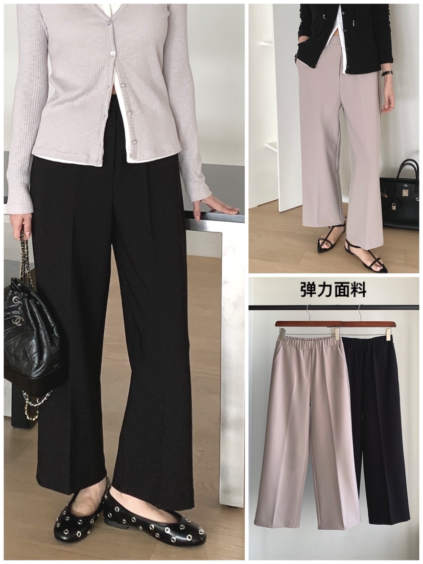 DAVICHI/D.SECOND韓國東大門直郵女裝新款26春夏休閑褲DAVICHI/D.SECOND休閑褲