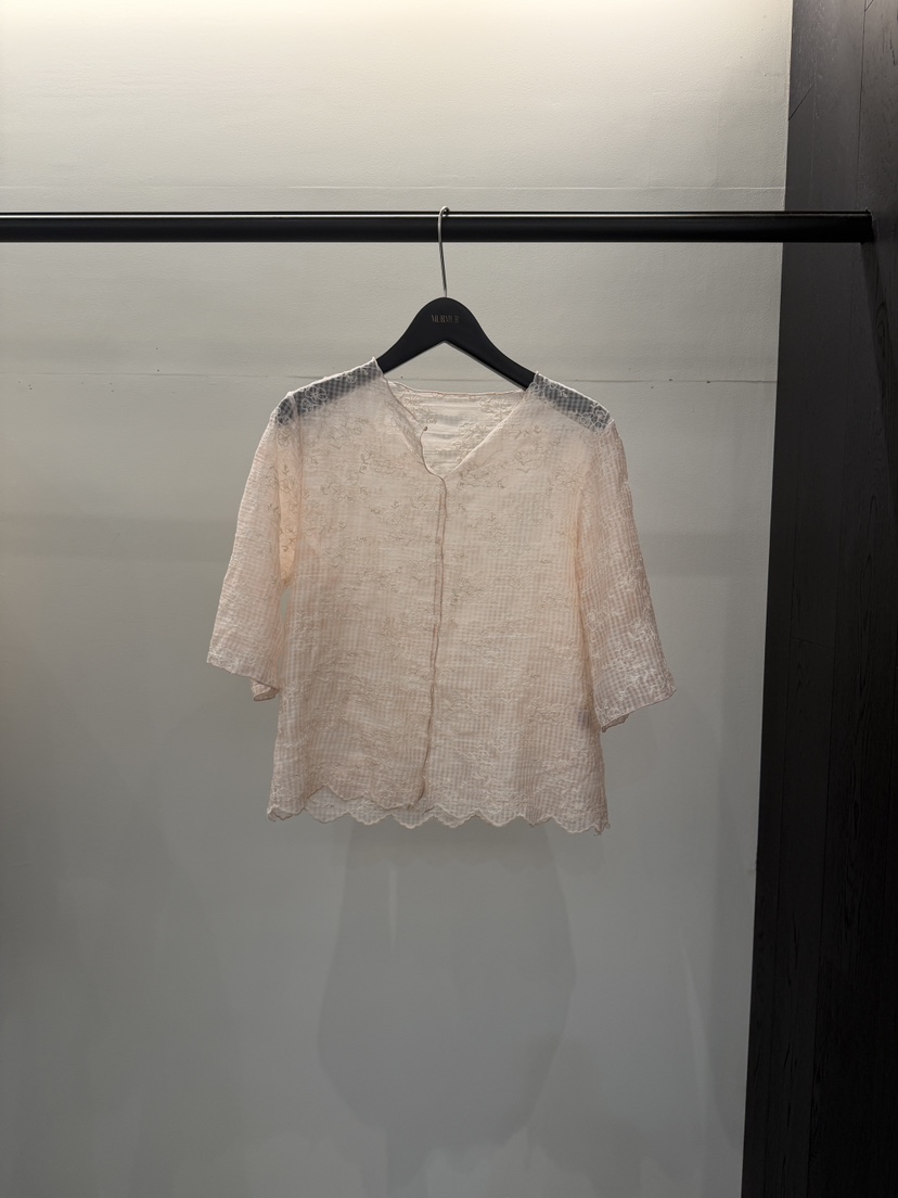 MURMUR韓國東大門代購女裝新款休閑人氣職業熱賣襯衫蕾絲衫MURMUR襯衫/蕾絲衫圖色1