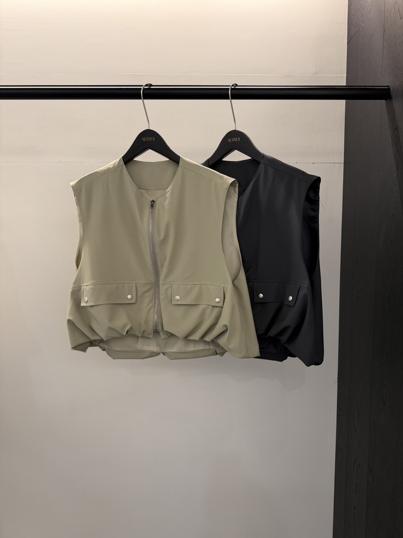 MURMUR韓國東大門直郵女士新品職業26春夏休閑推薦人氣馬甲MURMUR馬甲