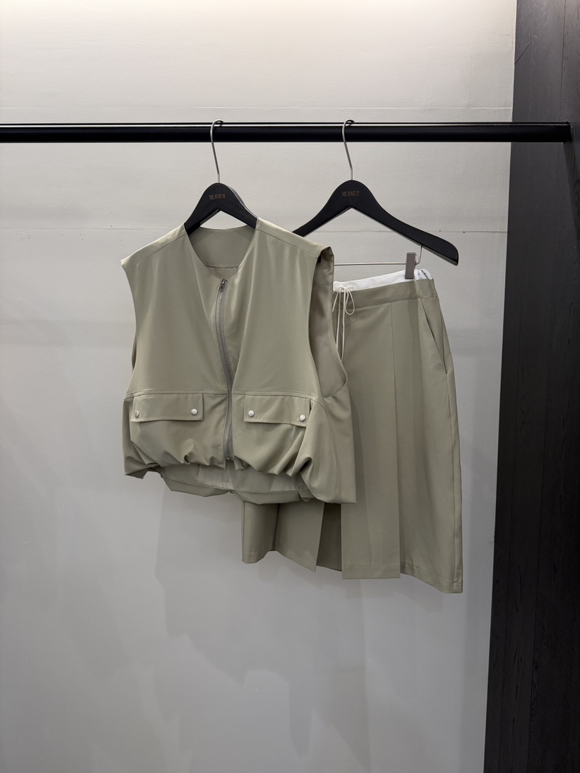 MURMUR韓國東大門直郵女士新品職業26春夏休閑推薦人氣馬甲MURMUR馬甲