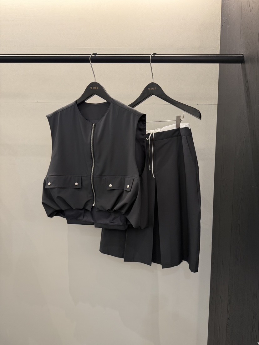 MURMUR韓國東大門直郵女士新品職業26春夏休閑推薦人氣馬甲MURMUR馬甲