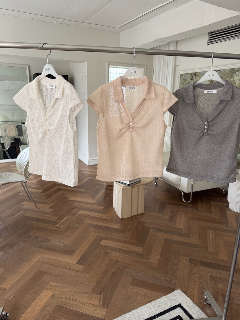 ESCHER韓國東大門代購女士新款熱賣休閑職業人氣26春夏T恤ESCHERT恤