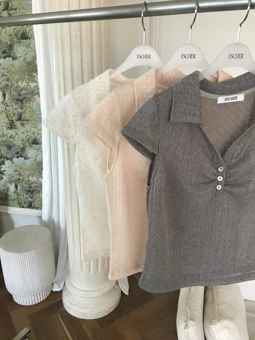 ESCHER韓國東大門代購女士新款熱賣休閑職業人氣26春夏T恤ESCHERT恤