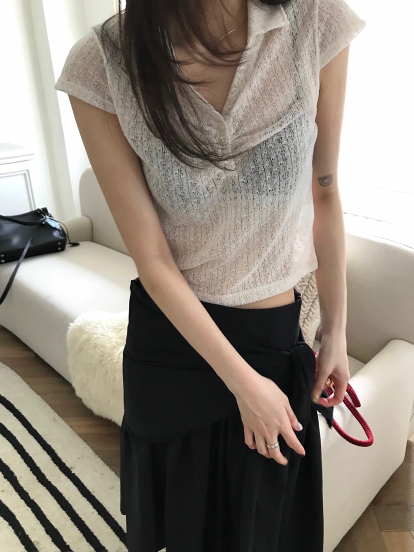 ESCHER韓國東大門代購女士新款熱賣休閑職業人氣26春夏T恤ESCHERT恤