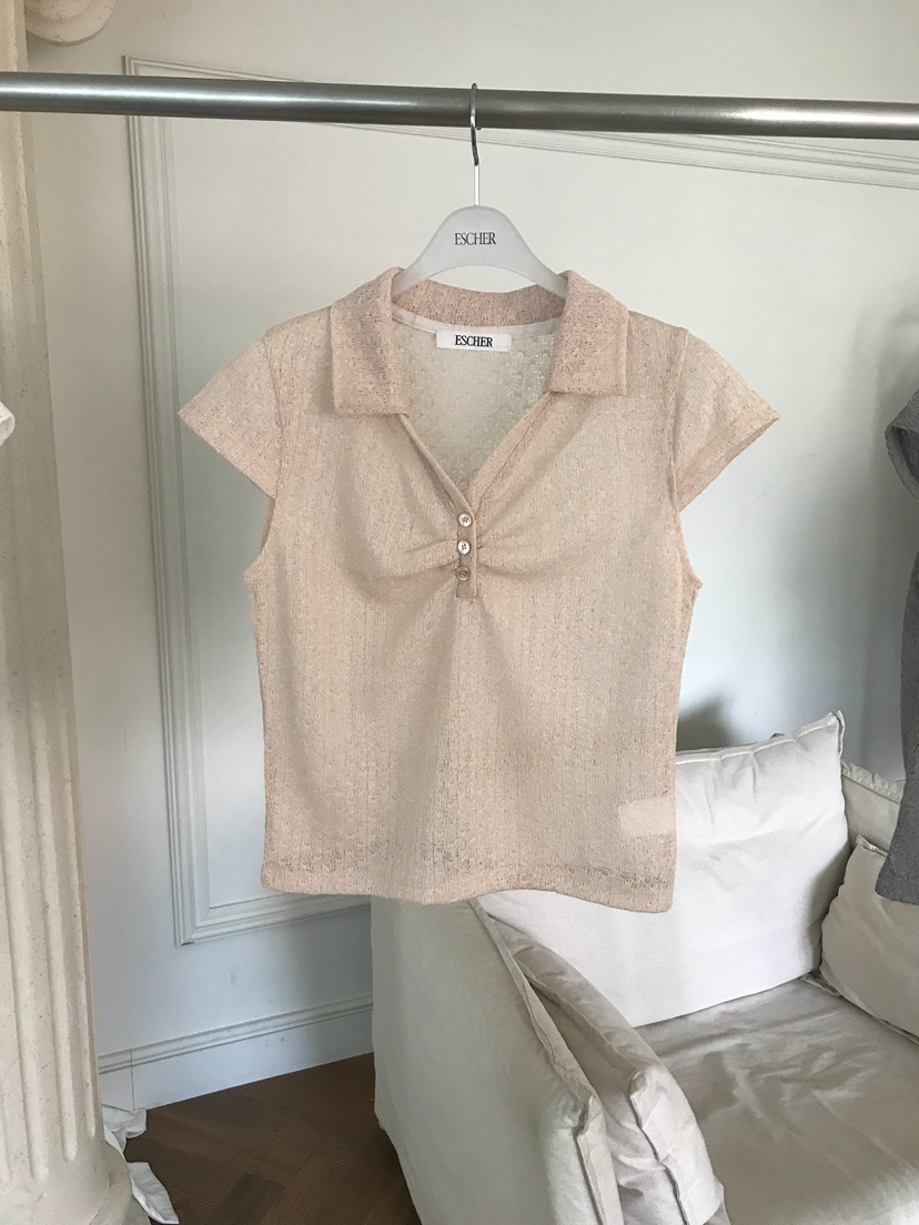 ESCHER韓國東大門代購女士新款熱賣休閑職業人氣26春夏T恤ESCHERT恤圖色2