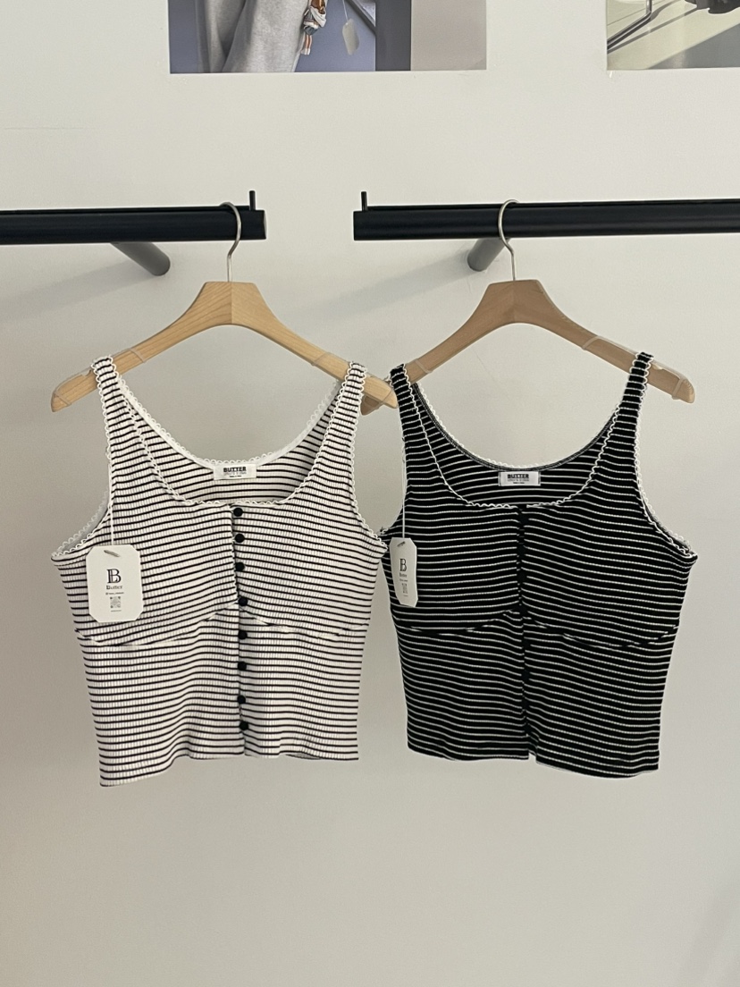 BUTTER-P韓國代購女裝新品人氣熱賣26春夏時尚推薦吊帶背心BUTTER-P吊帶/背心