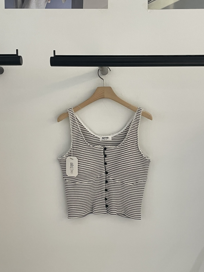 BUTTER-P韓國代購女裝新品人氣熱賣26春夏時尚推薦吊帶背心BUTTER-P吊帶/背心圖色1