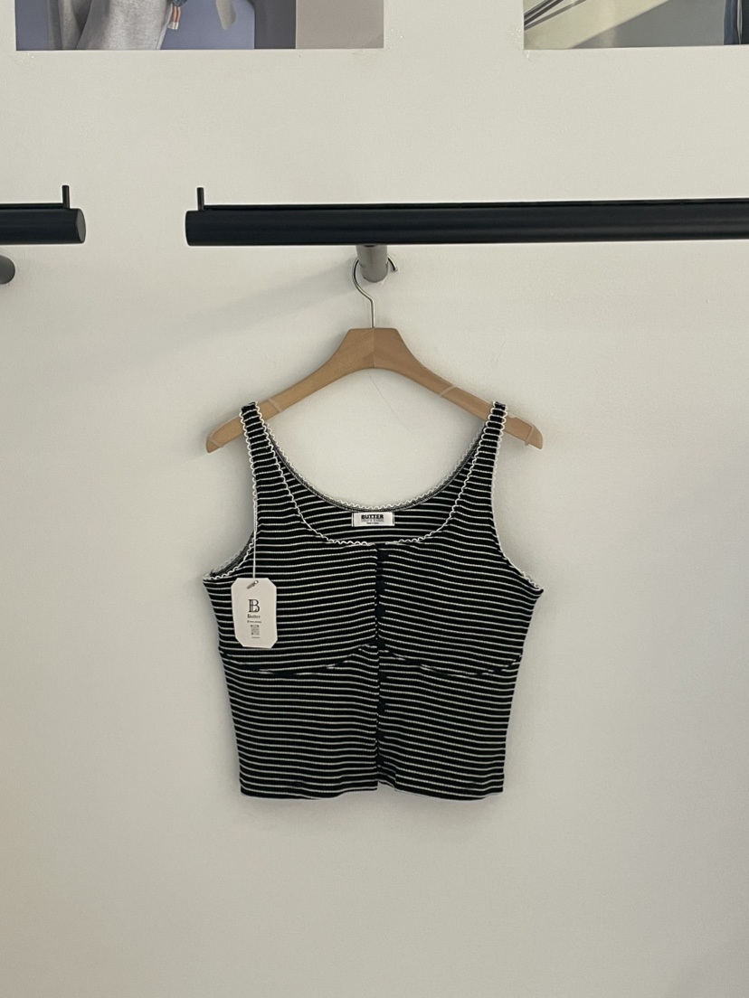 BUTTER-P韓國代購女裝新品人氣熱賣26春夏時尚推薦吊帶背心BUTTER-P吊帶/背心圖色2