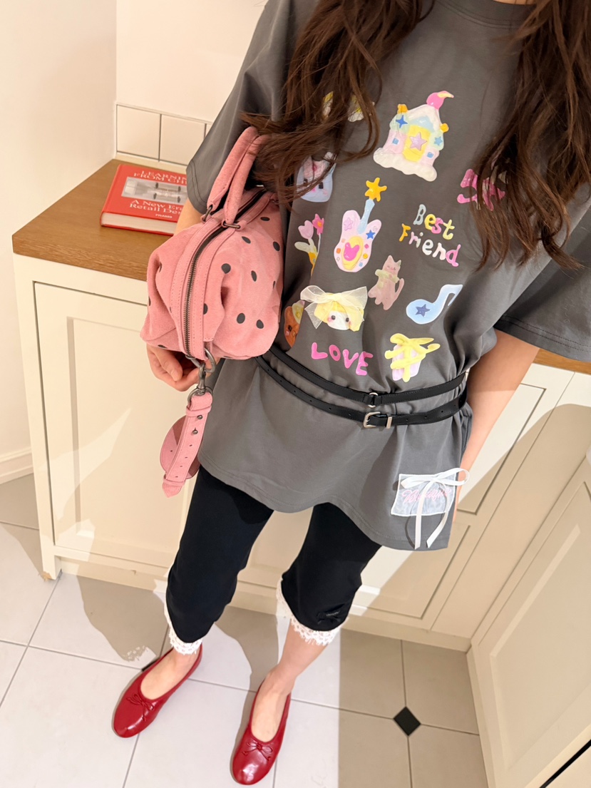 BOUTIQUE-L韓國代購女士新品推薦時尚26春夏熱賣人氣T恤BOUTIQUE-LT恤