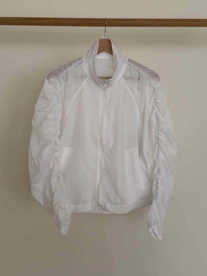 OURWAVE/OUR ROOM韓國東大門代購女裝新款休閑夾克尼龍褶皺Our Wave/Our Room夾克圖色1