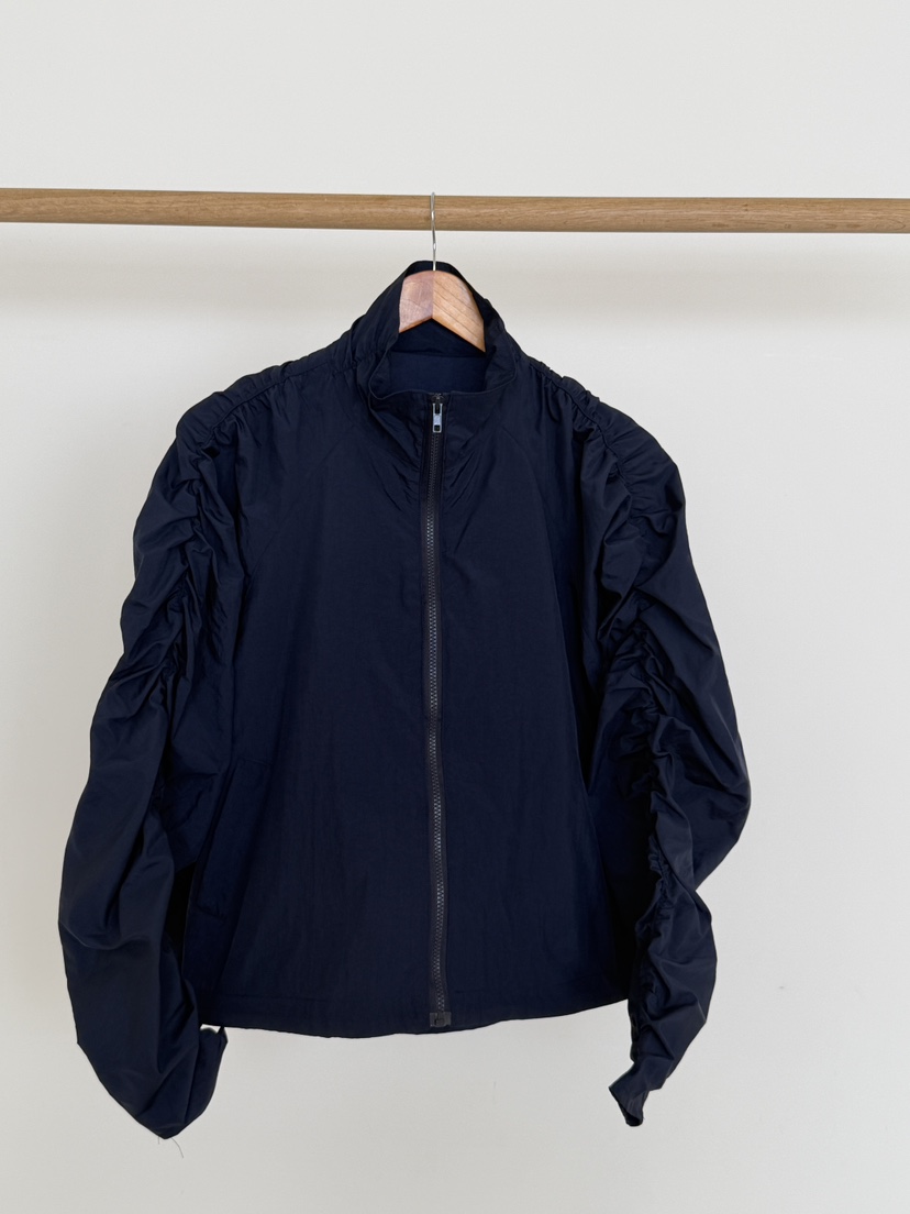 OURWAVE/OUR ROOM韓國東大門代購女裝新款休閑夾克尼龍褶皺Our Wave/Our Room夾克圖色3