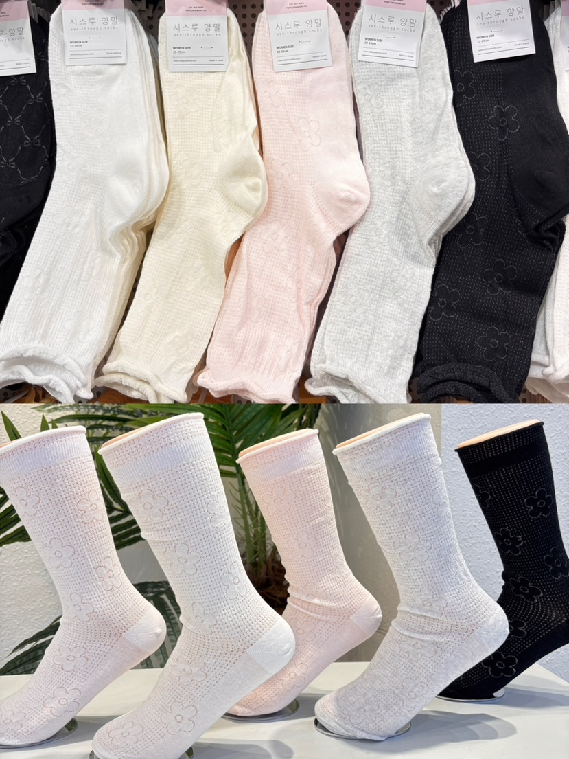 CACTUS-Q韓國東大門直郵女裝新品推薦熱賣職業休閑26春夏襪子CACTUS十雙起/可混搭襪子