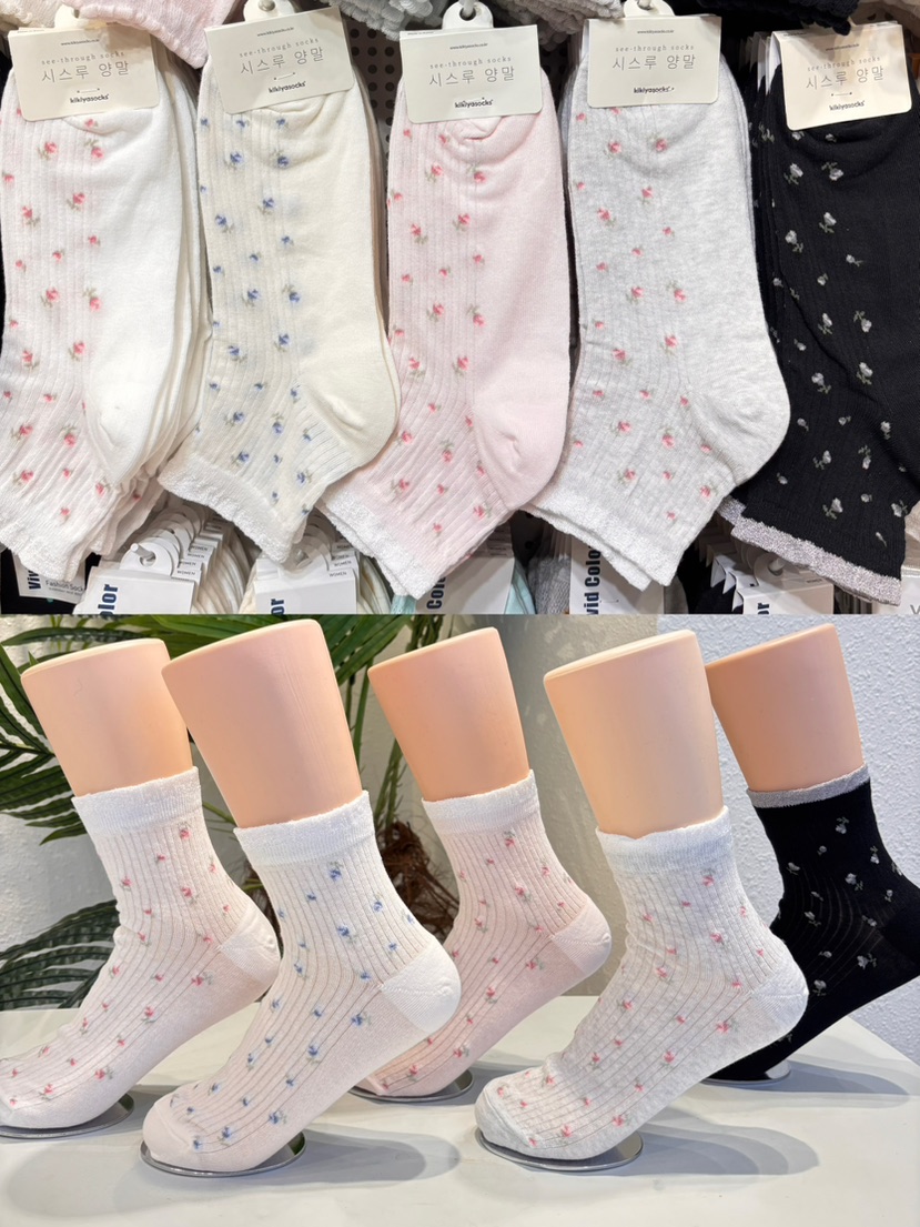 CACTUS-Q韓國東大門直郵女士新款熱賣推薦時尚職業26春夏襪子CACTUS十雙起/可混搭襪子