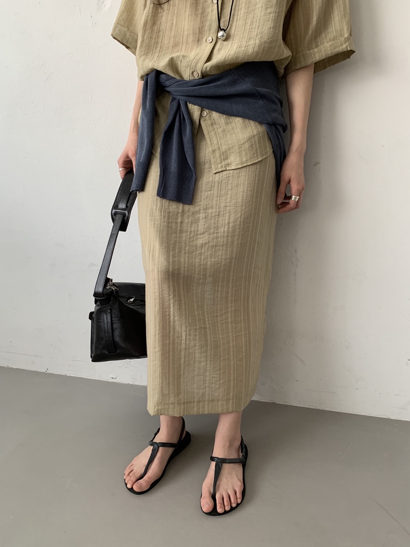 MURMUR韓國東大門直郵女裝新款職業26春夏推薦人氣休閑長裙MURMUR長裙