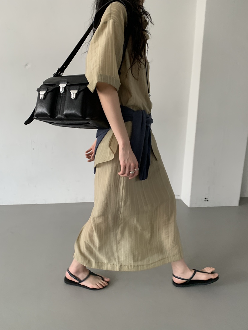 MURMUR韓國東大門直郵女裝新款職業26春夏推薦人氣休閑長裙MURMUR長裙