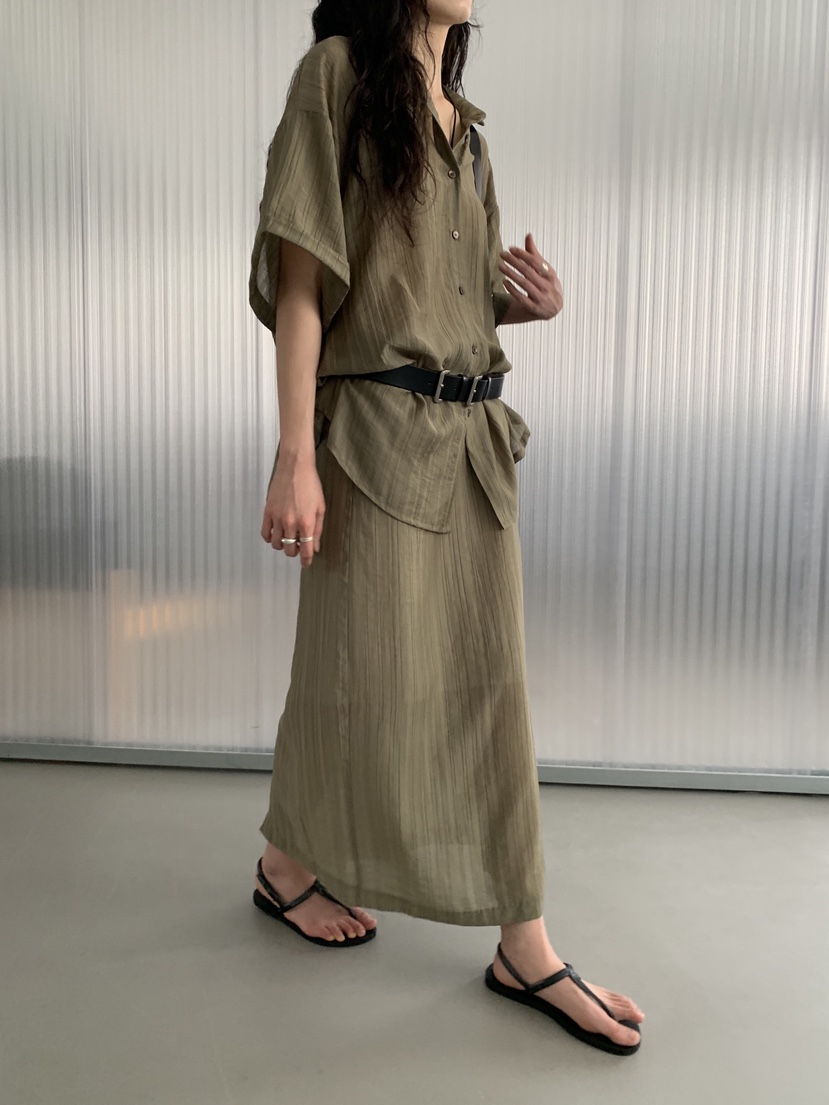 MURMUR韓國東大門直郵女裝新款職業26春夏推薦人氣休閑長裙MURMUR長裙