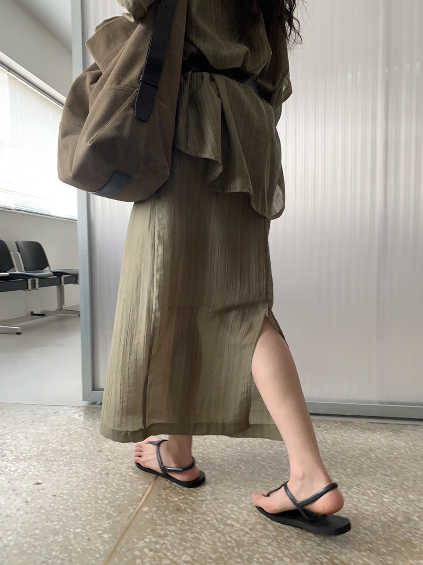 MURMUR韓國東大門直郵女裝新款職業26春夏推薦人氣休閑長裙MURMUR長裙