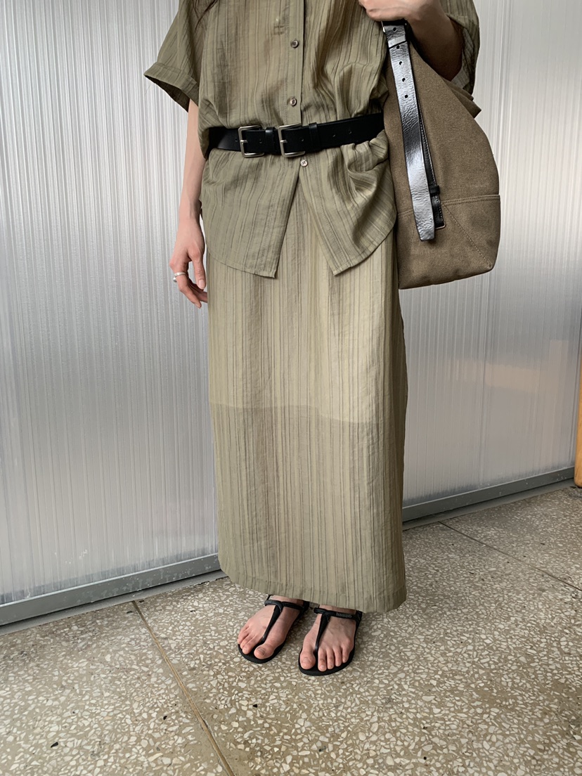 MURMUR韓國東大門直郵女裝新款職業26春夏推薦人氣休閑長裙MURMUR長裙