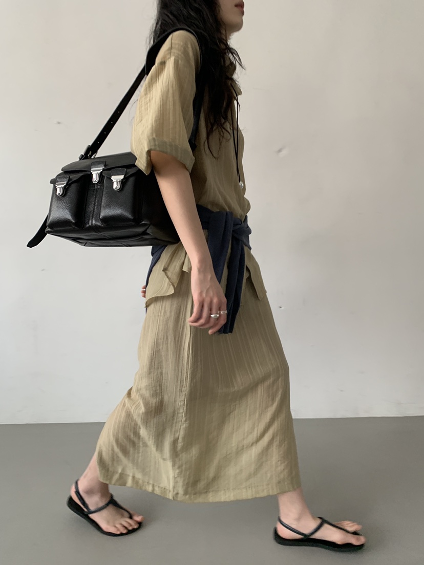 MURMUR韓國東大門直郵女裝新款職業26春夏推薦人氣休閑長裙MURMUR長裙