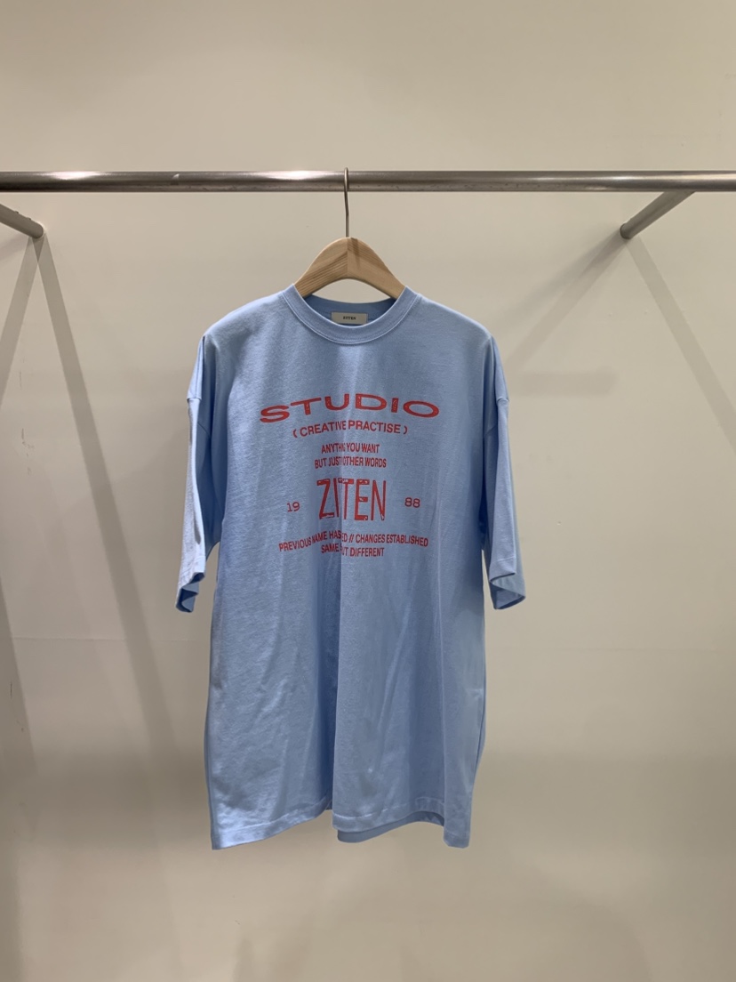 ZITTEN韓國直郵實拍女裝新品時尚熱賣推薦休閑26春夏職業T恤ZITTENT恤圖色3