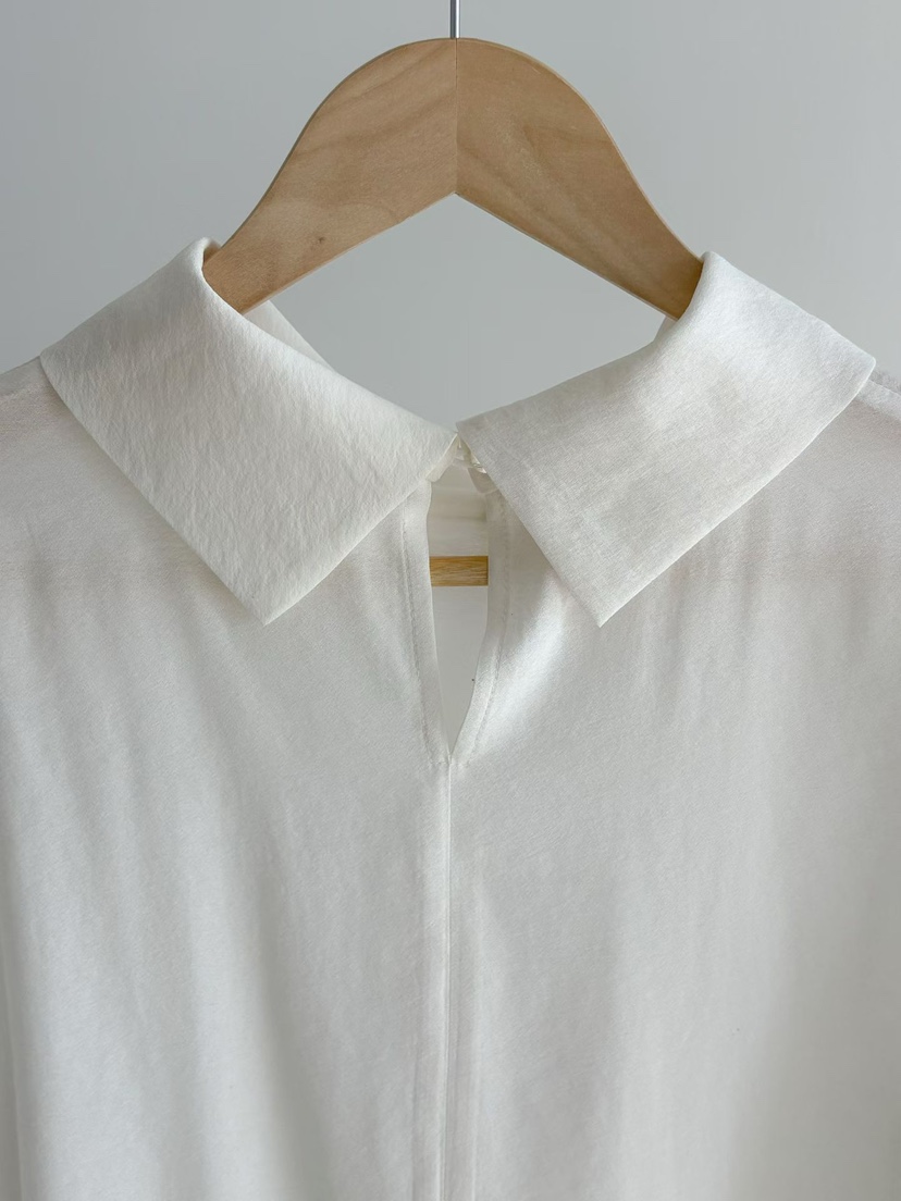 BINUS韓國直郵實拍女士新品人氣時尚襯衫蕾絲衫含腰繩圍巾BINUS襯衫/蕾絲衫