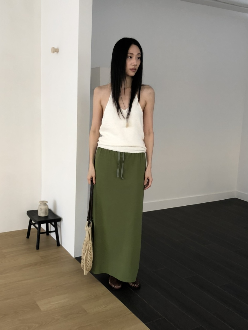 TORRE韓國直郵實拍女士新款職業熱賣推薦休閑26春夏人氣長裙TORRE長裙