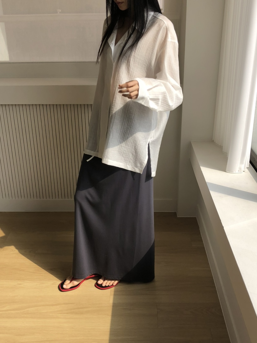 TORRE韓國直郵實拍女士新款職業熱賣推薦休閑26春夏人氣長裙TORRE長裙