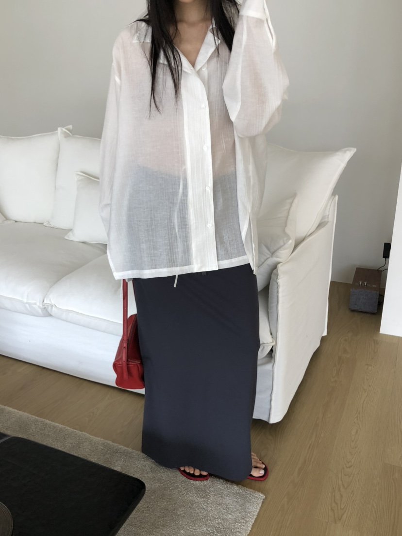 TORRE韓國直郵實拍女士新款職業熱賣推薦休閑26春夏人氣長裙TORRE長裙