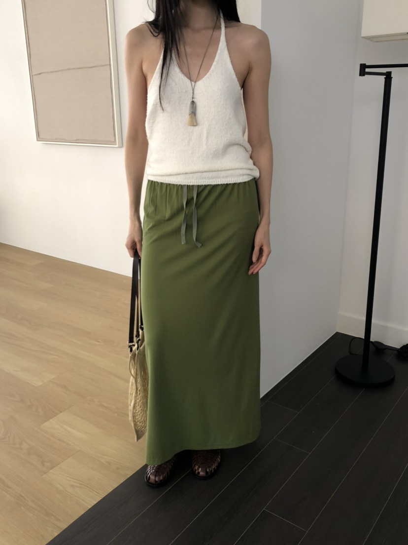 TORRE韓國直郵實拍女士新款職業熱賣推薦休閑26春夏人氣長裙TORRE長裙