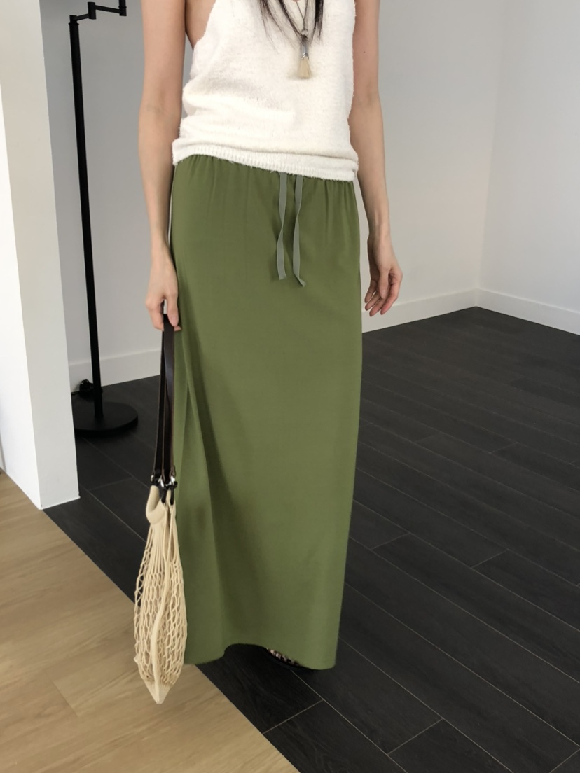 TORRE韓國直郵實拍女士新款職業熱賣推薦休閑26春夏人氣長裙TORRE長裙