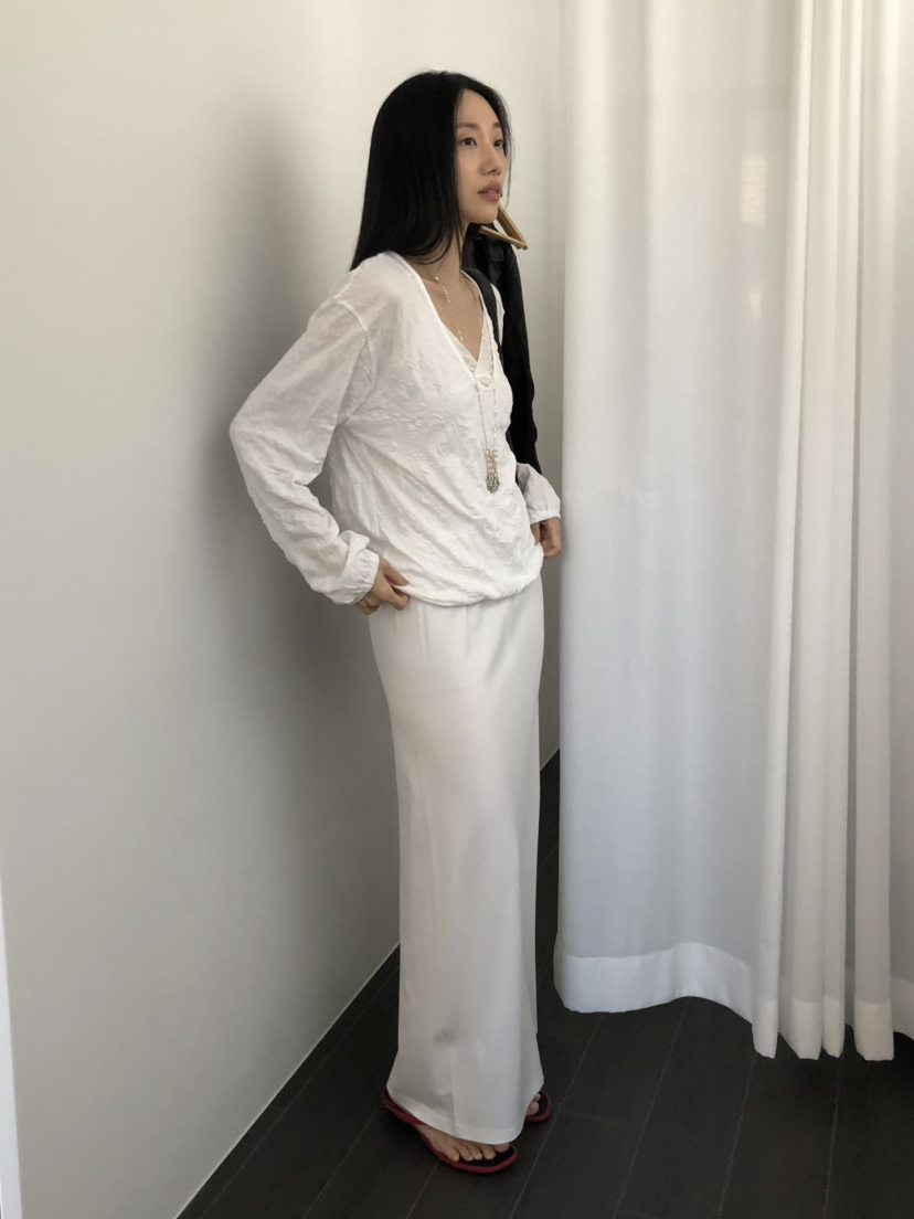 TORRE韓國直郵實拍女士新款職業熱賣推薦休閑26春夏人氣長裙TORRE長裙