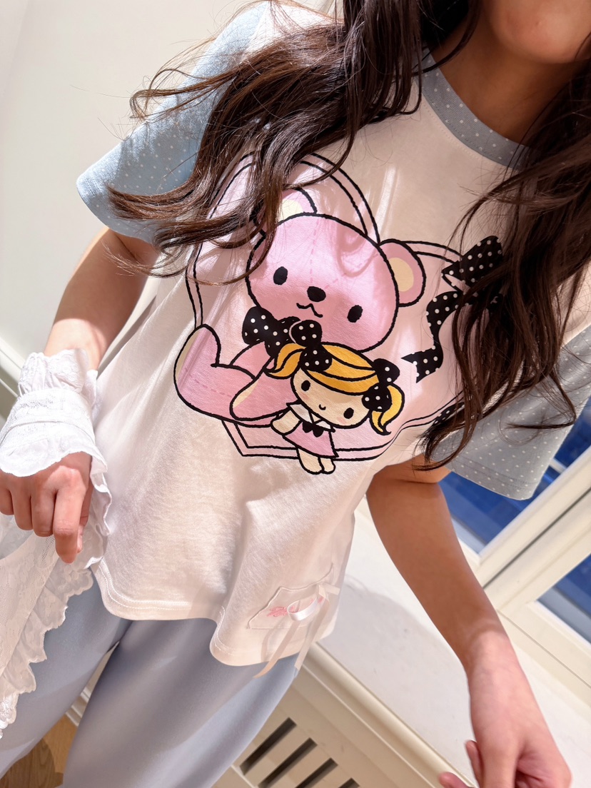 BOUTIQUE-L韓國直郵女裝新品人氣熱賣推薦時尚休閑26春夏T恤BOUTIQUE-LT恤