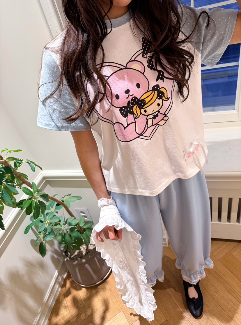 BOUTIQUE-L韓國直郵女裝新品人氣熱賣推薦時尚休閑26春夏T恤BOUTIQUE-LT恤