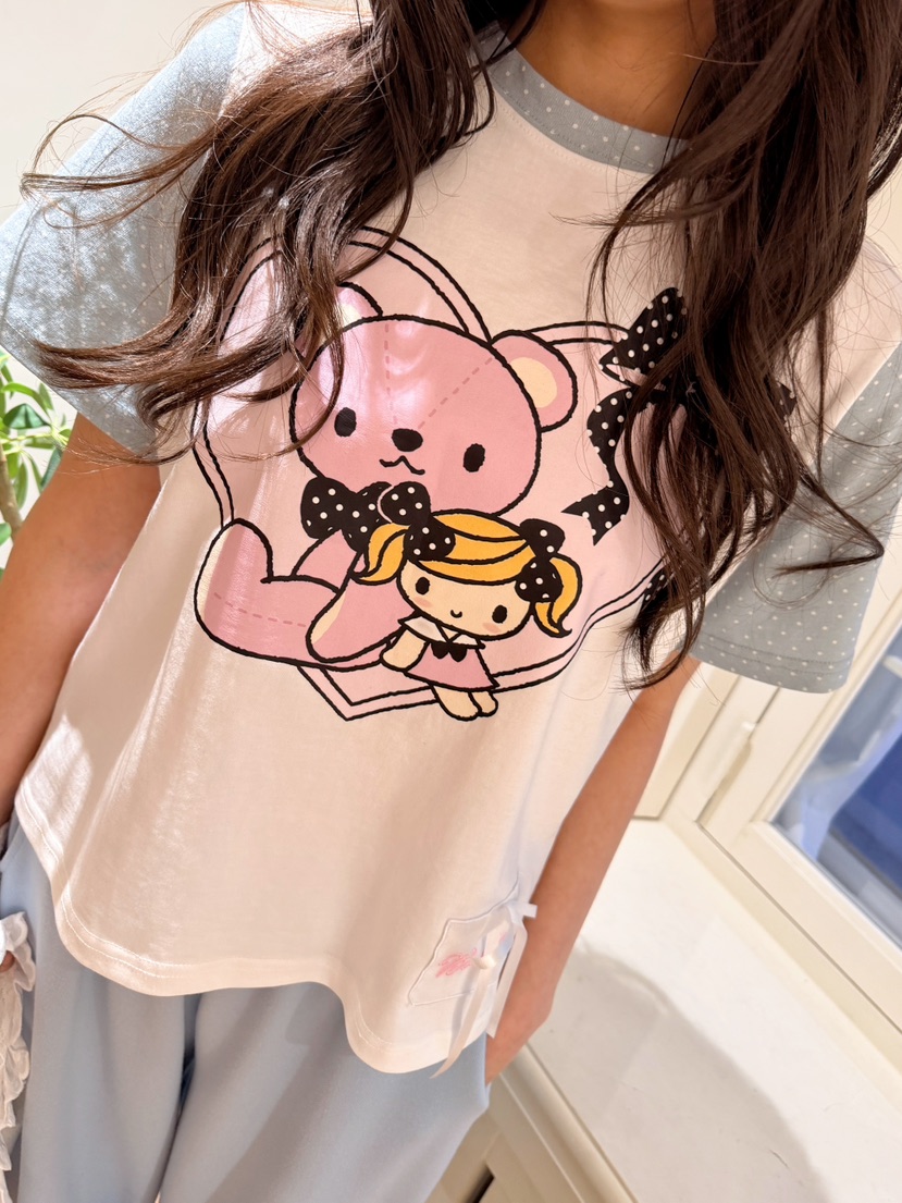 BOUTIQUE-L韓國直郵女裝新品人氣熱賣推薦時尚休閑26春夏T恤BOUTIQUE-LT恤