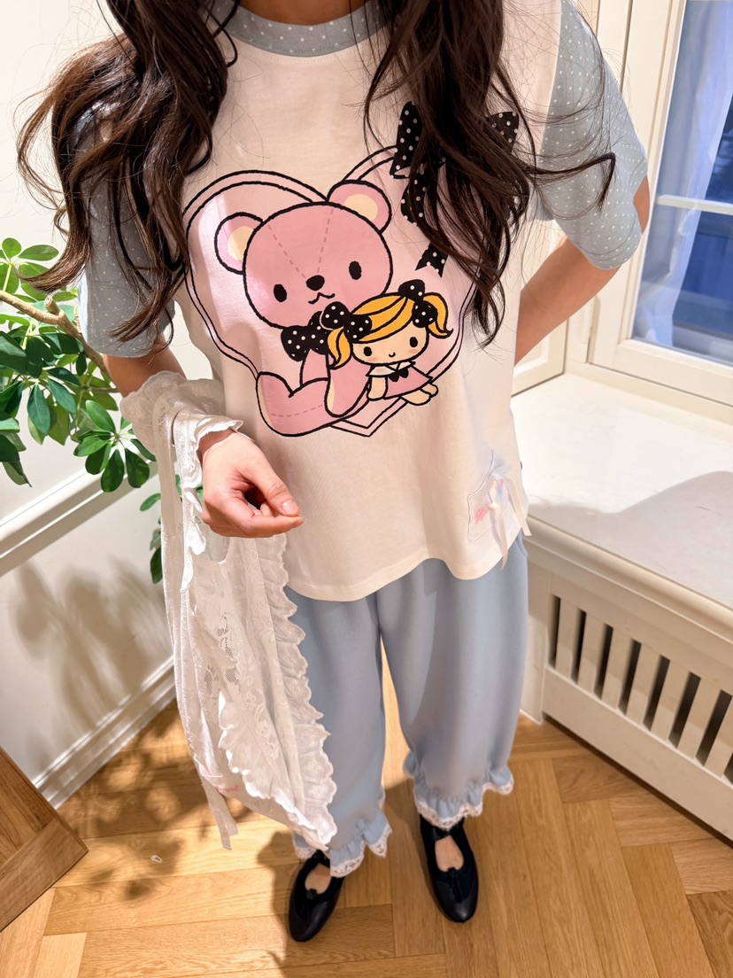 BOUTIQUE-L韓國直郵女裝新品人氣熱賣推薦時尚休閑26春夏T恤BOUTIQUE-LT恤