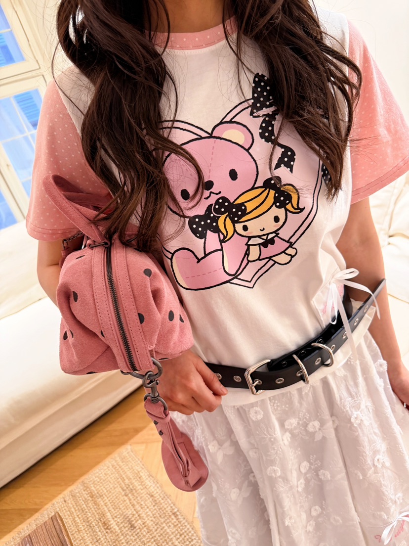 BOUTIQUE-L韓國直郵女裝新品人氣熱賣推薦時尚休閑26春夏T恤BOUTIQUE-LT恤