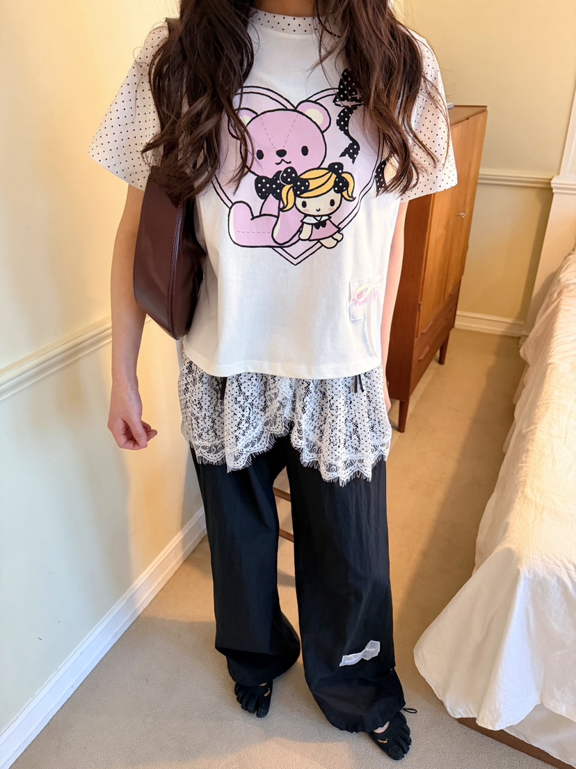 BOUTIQUE-L韓國直郵女裝新品人氣熱賣推薦時尚休閑26春夏T恤BOUTIQUE-LT恤