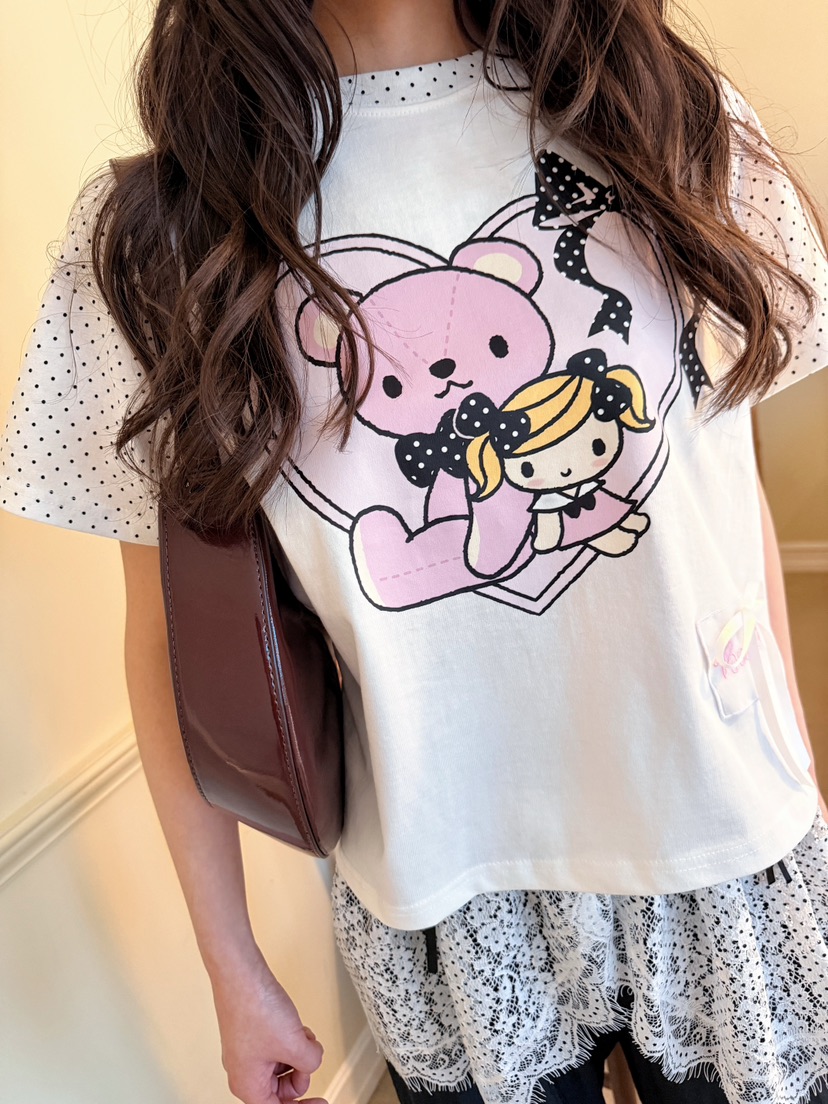 BOUTIQUE-L韓國直郵女裝新品人氣熱賣推薦時尚休閑26春夏T恤BOUTIQUE-LT恤