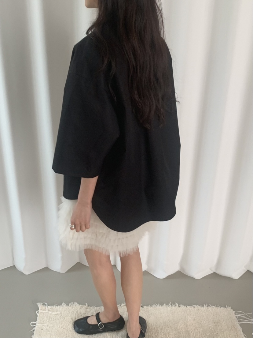 MOSMOS韓國東大門直郵女裝新品熱賣26春夏休閑襯衫蕾絲衫MOSMOS襯衫/蕾絲衫