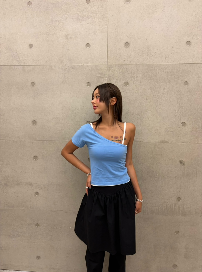 CUCUMBER韓國東大門直郵女士新品時尚人氣推薦職業26春夏T恤CUCUMBERT恤