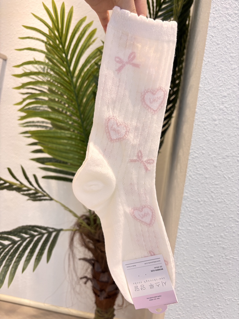 CACTUS-Q韓國東大門代購女裝新款熱賣職業推薦26春夏襪子CACTUS十雙起/可混搭襪子圖色2