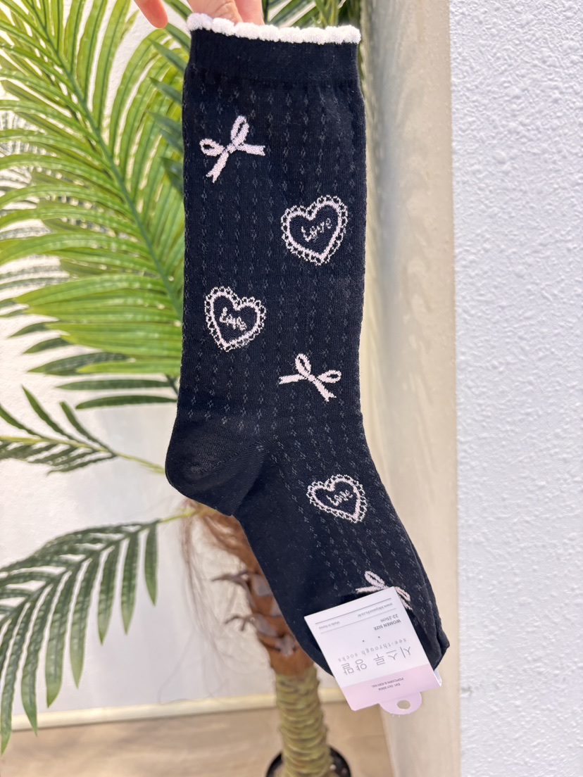 CACTUS-Q韓國東大門代購女裝新款熱賣職業推薦26春夏襪子CACTUS十雙起/可混搭襪子圖色5