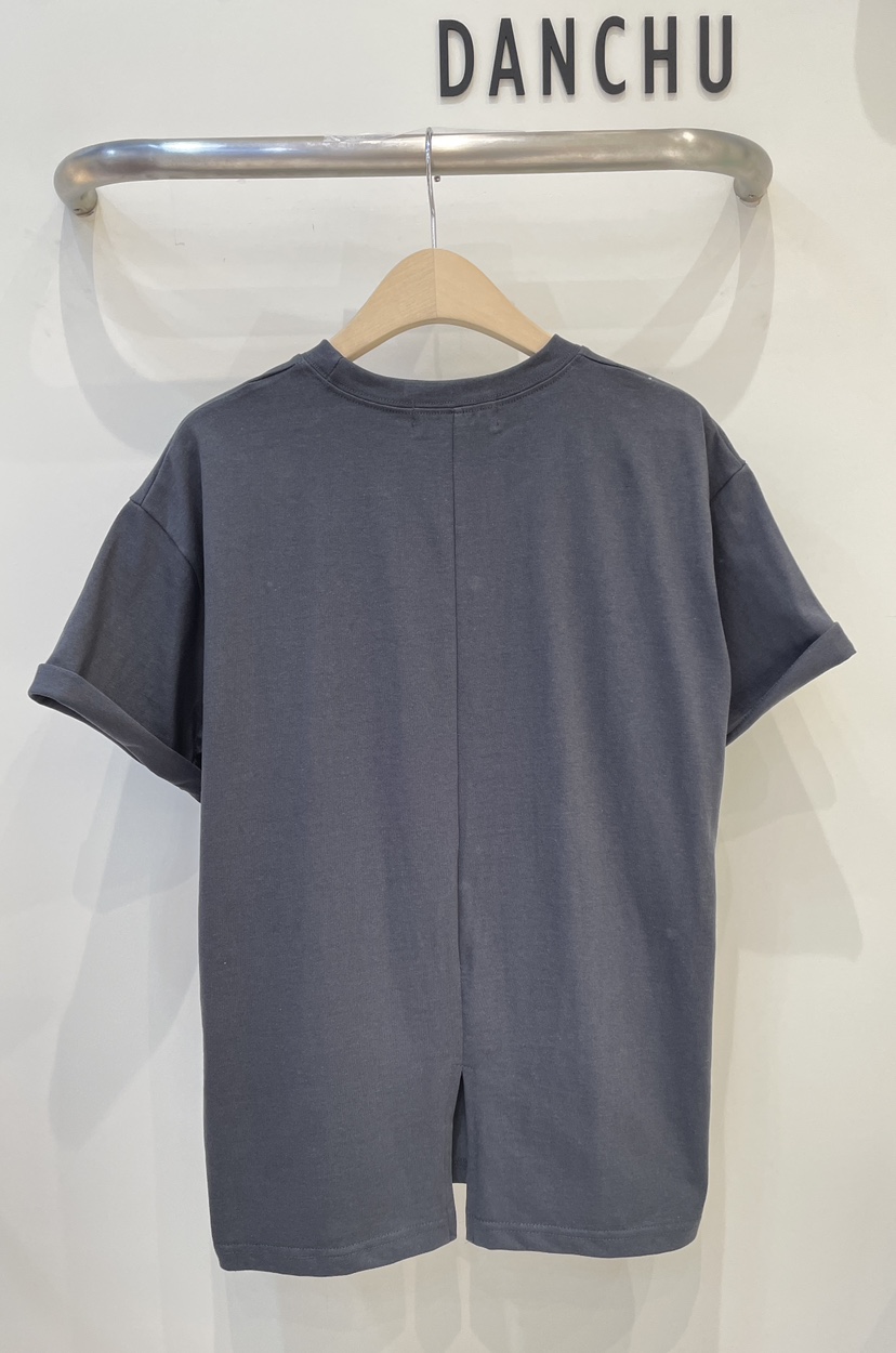 DANCHU韓國直郵實拍女裝新品26春夏休閑職業推薦人氣時尚T恤DANCHUT恤
