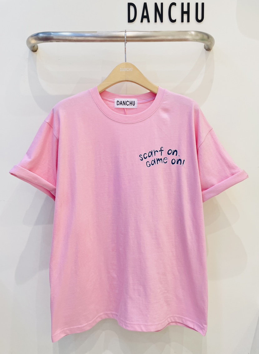 DANCHU韓國直郵實拍女裝新品26春夏休閑職業推薦人氣時尚T恤DANCHUT恤圖色2