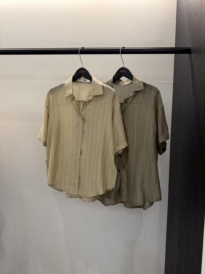 MURMUR韓國代購女裝新品推薦人氣26春夏休閑時尚襯衫蕾絲衫MURMUR襯衫/蕾絲衫