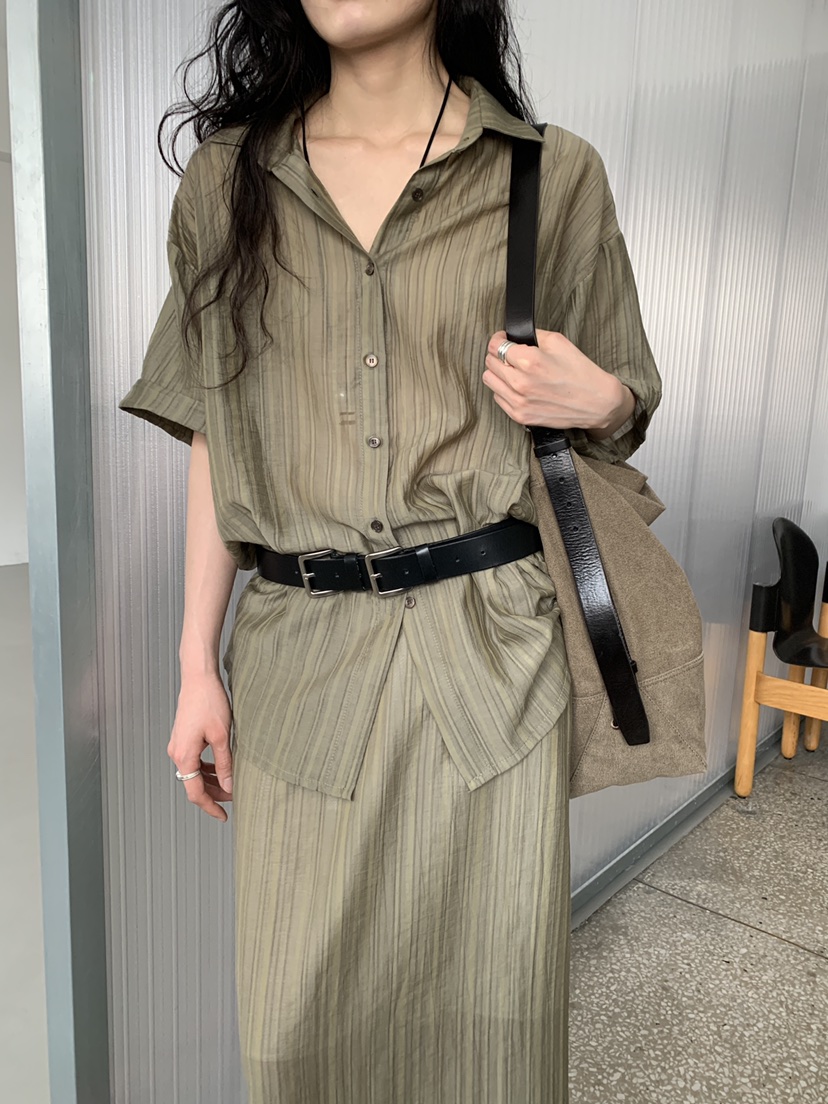 MURMUR韓國代購女裝新品推薦人氣26春夏休閑時尚襯衫蕾絲衫MURMUR襯衫/蕾絲衫